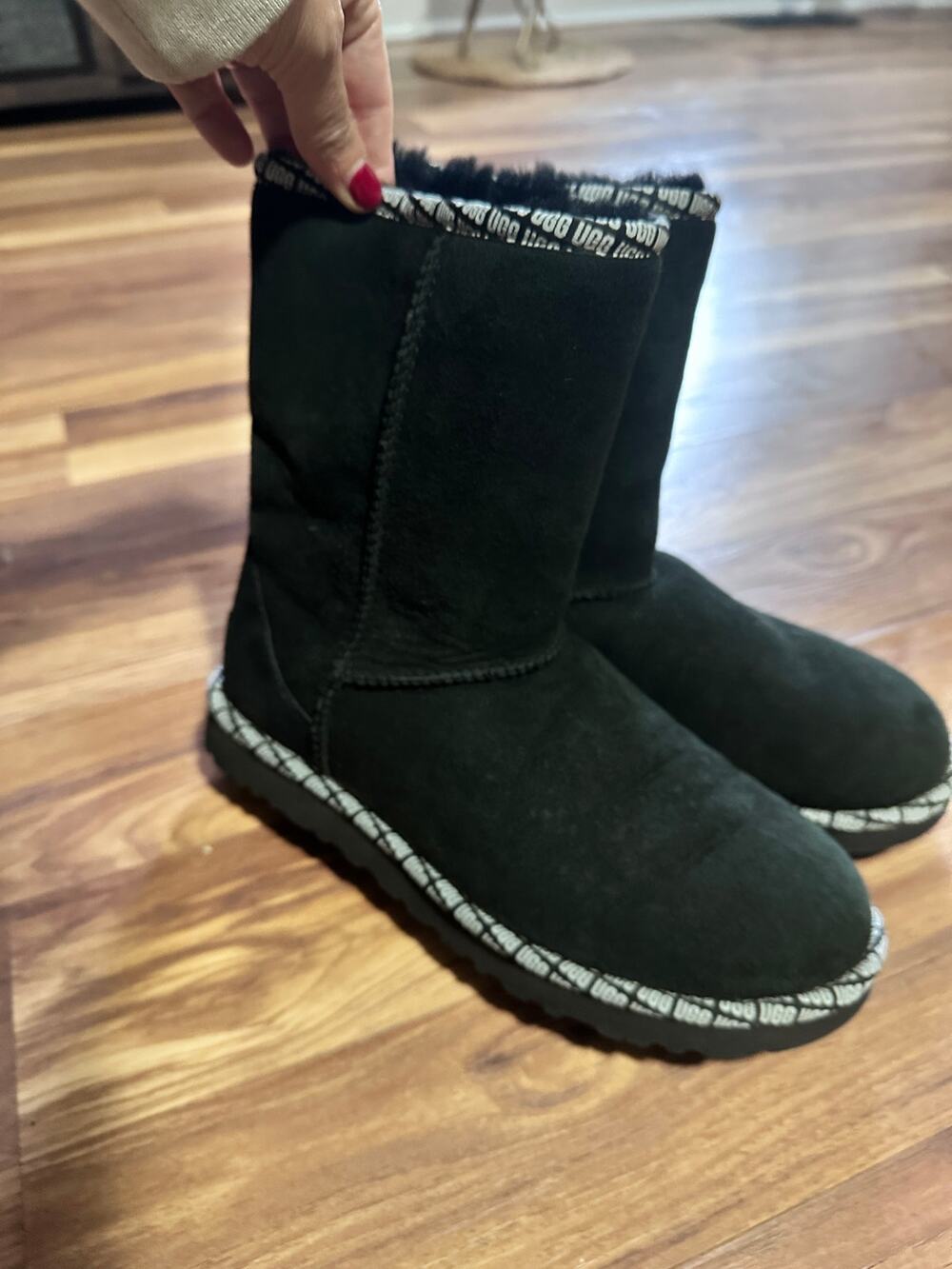 Ugg Classic Special edition trim boots